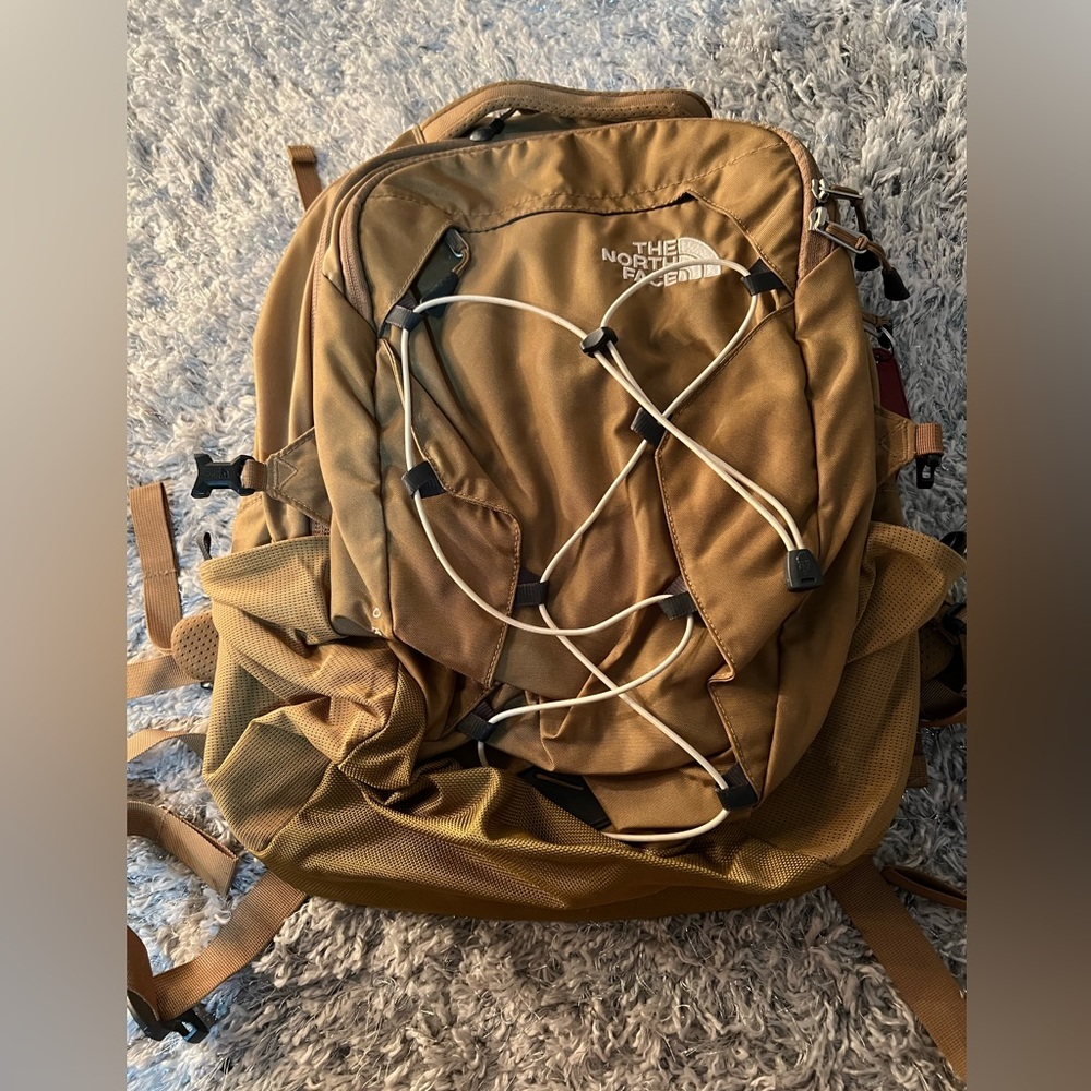 Brown North Face Backpack